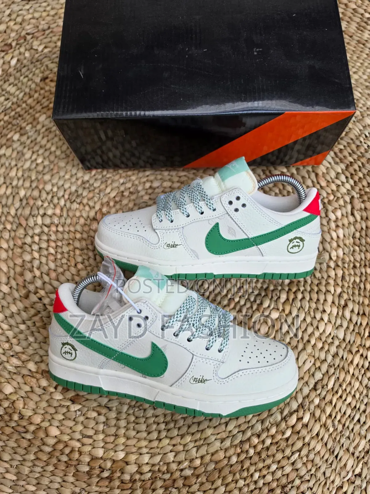 Nike Sb Dunk White and Green