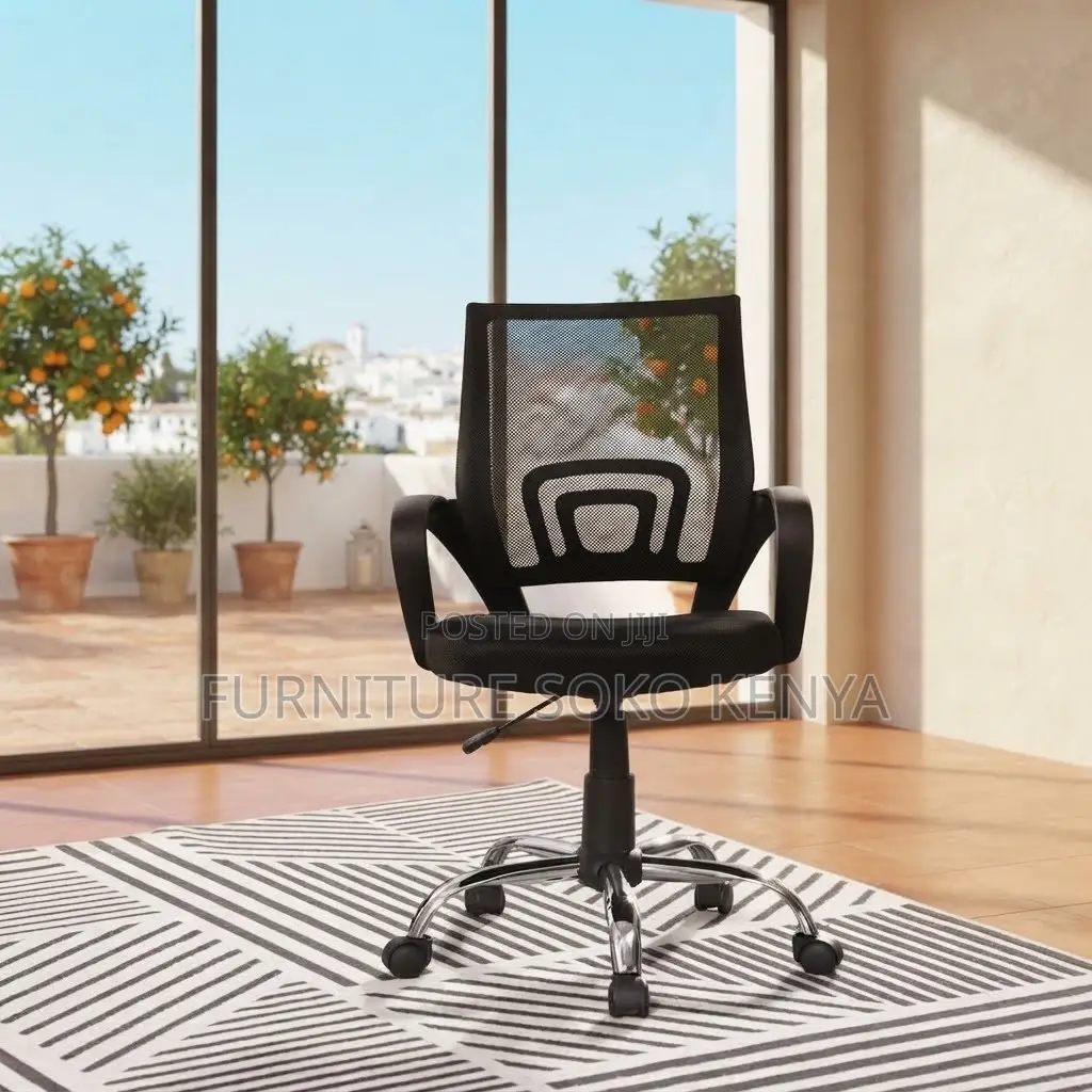 Office Chairs; Office Secretaries Chair With Medium Support Back
