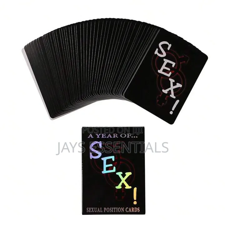 A Year of Sex Positions Couples Card Game