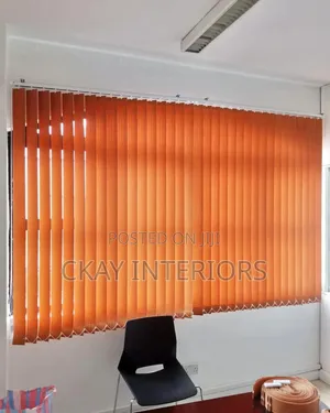 The Perfect Finishing Touch for Modern Workspaces Orange Verticalblind