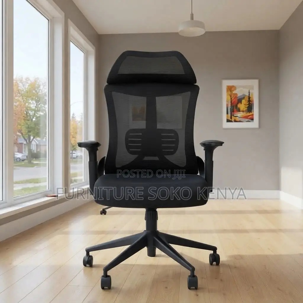 Office Chair; Lama Executive Ergonomic High-Back Chair