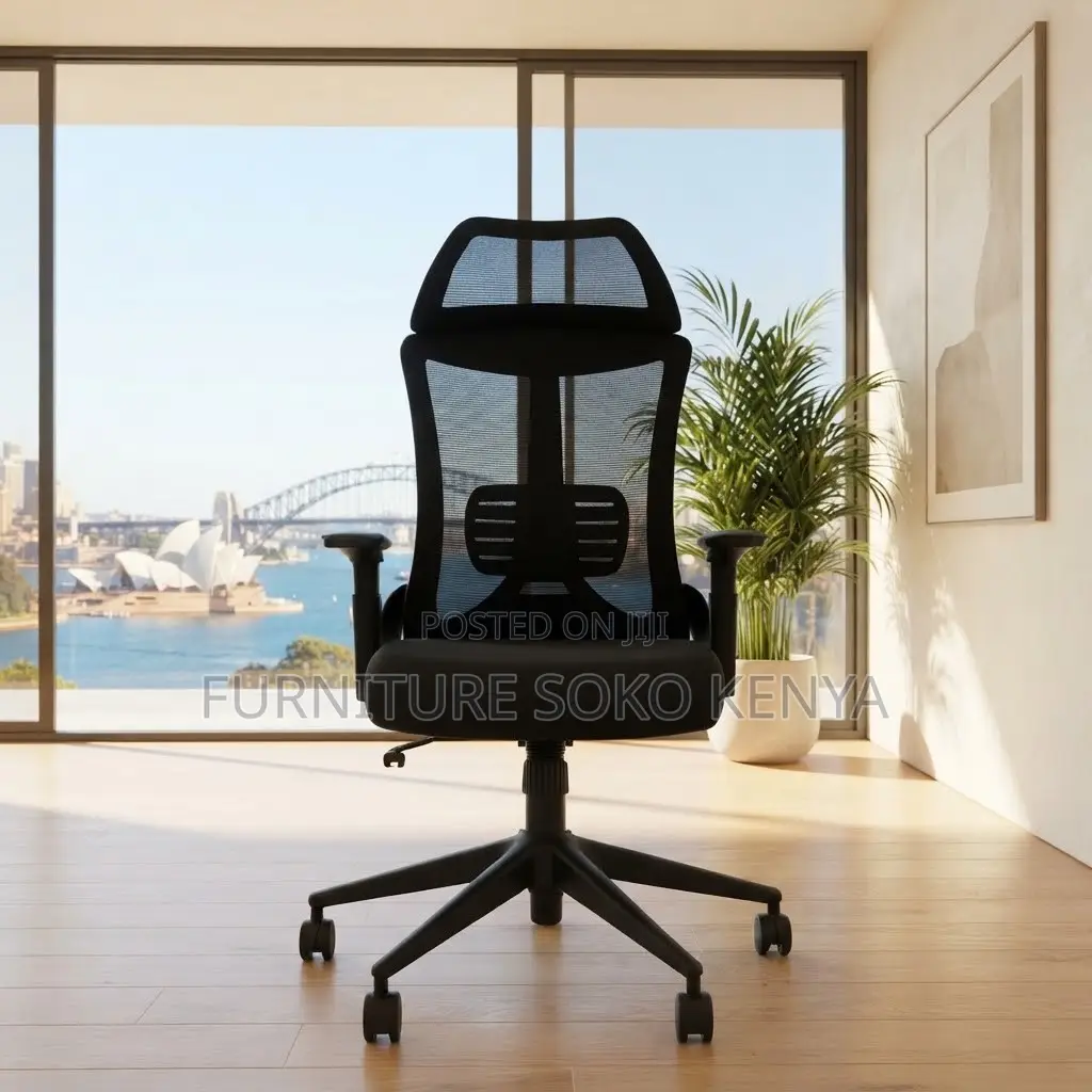Office Chair; Lama Executive Ergonomic High-Back Chair