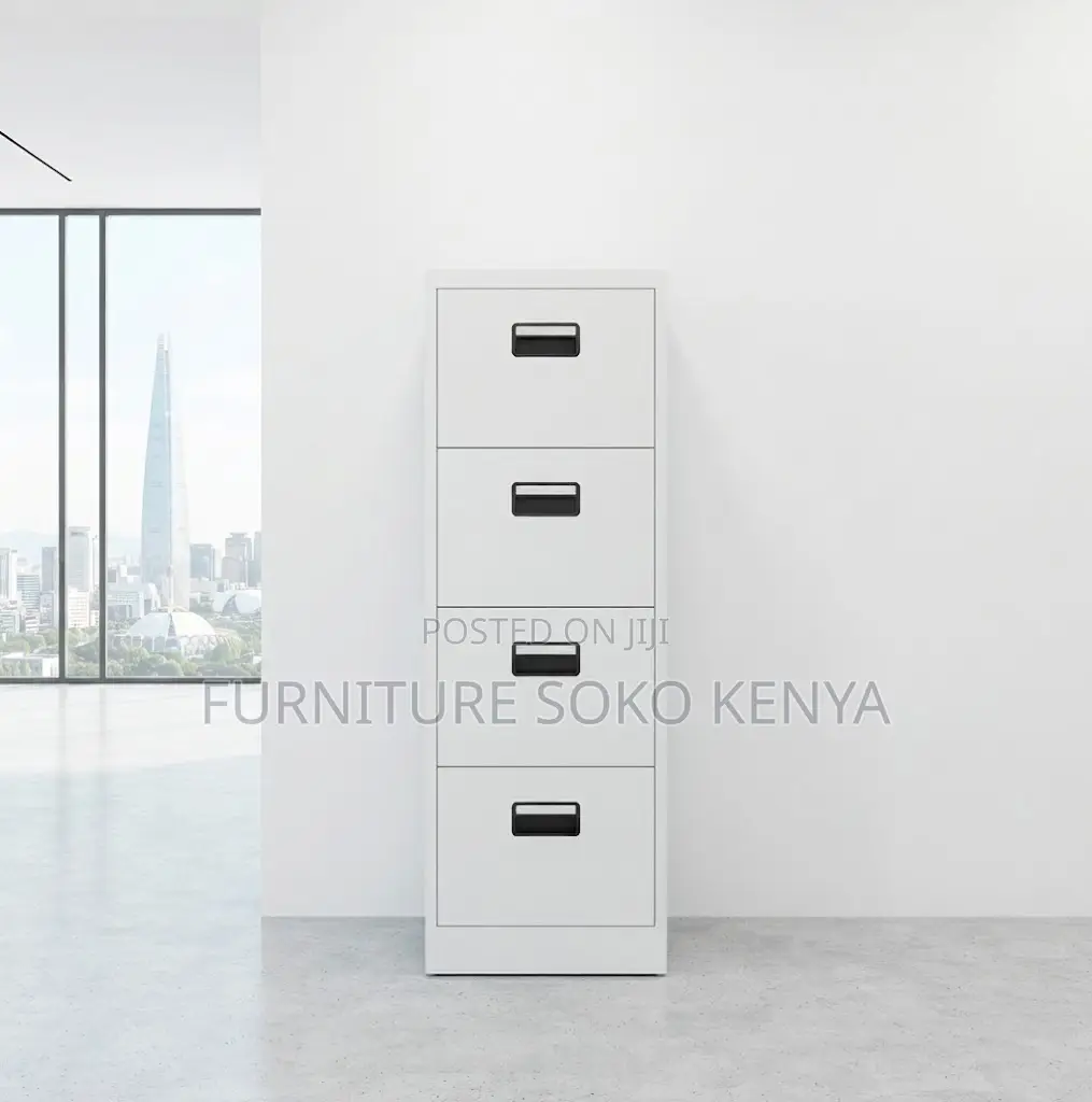 Office Cabinet; 4-Drawer File Staffroom Office Cabinet
