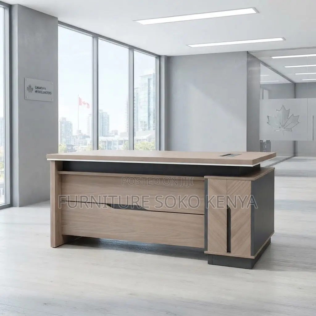 Office Desk; Imported Corner Executive Boss Desk – 1.8m