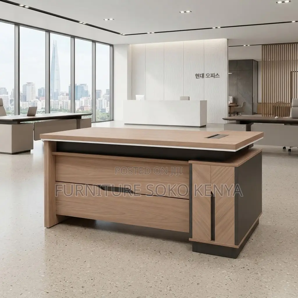Office Desk; Imported Corner Executive Boss Desk – 1.8m