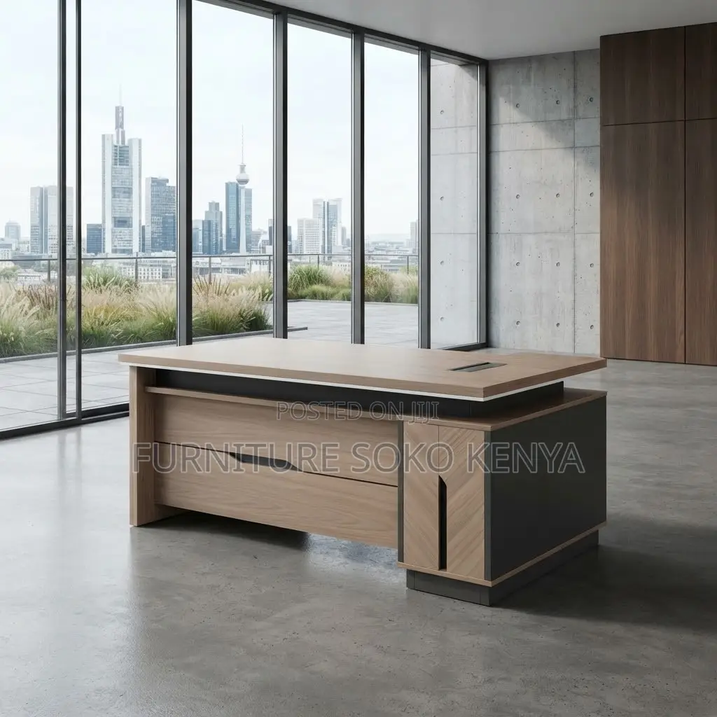 Office Desk; Imported Corner Executive Boss Desk – 1.8m