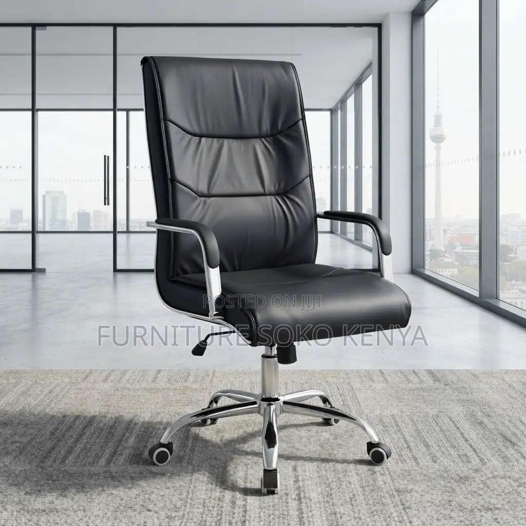 Office Chair: Boss Computer Leather Seat for Office Home