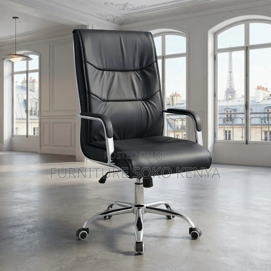 Office Chair: Boss Computer Leather Seat for Office Home