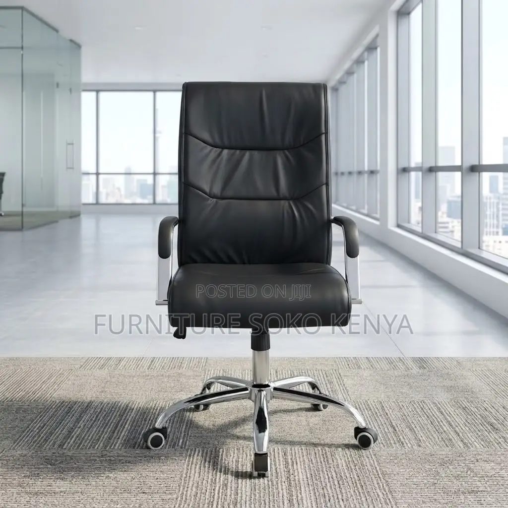 Office Chair: Boss Computer Leather Seat for Office Home