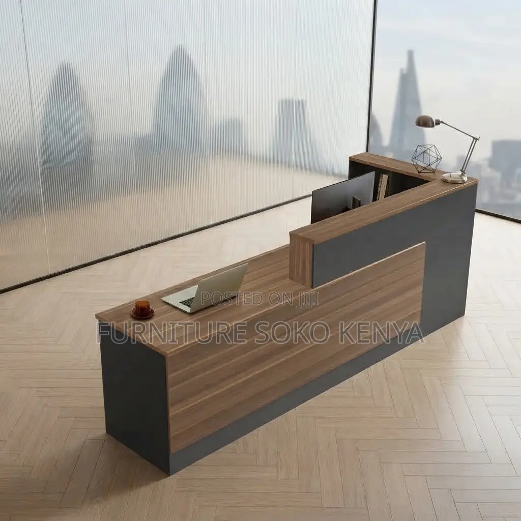 Reception Desk; 1.8 Meters Customized Front Office Reception Desk