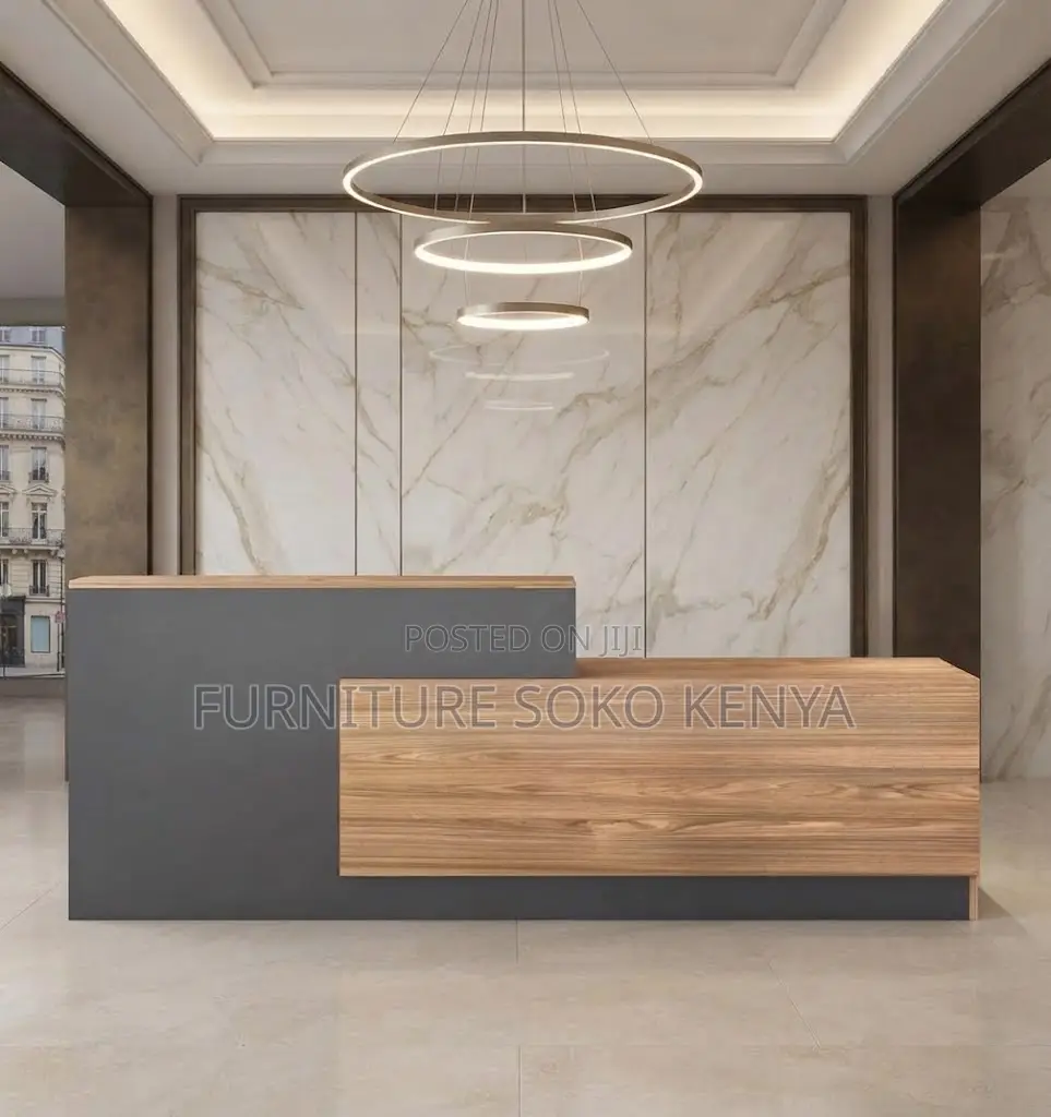 Reception Desk; 1.8 Meters Customized Front Office Reception Desk