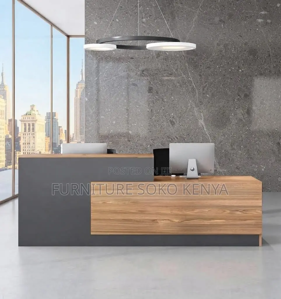 Reception Desk; 1.8 Meters Customized Front Office Reception Desk