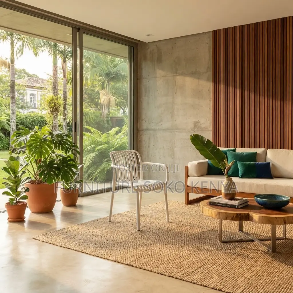 Home Chair: Nordic Style Dining Chair With Ergonomic Design