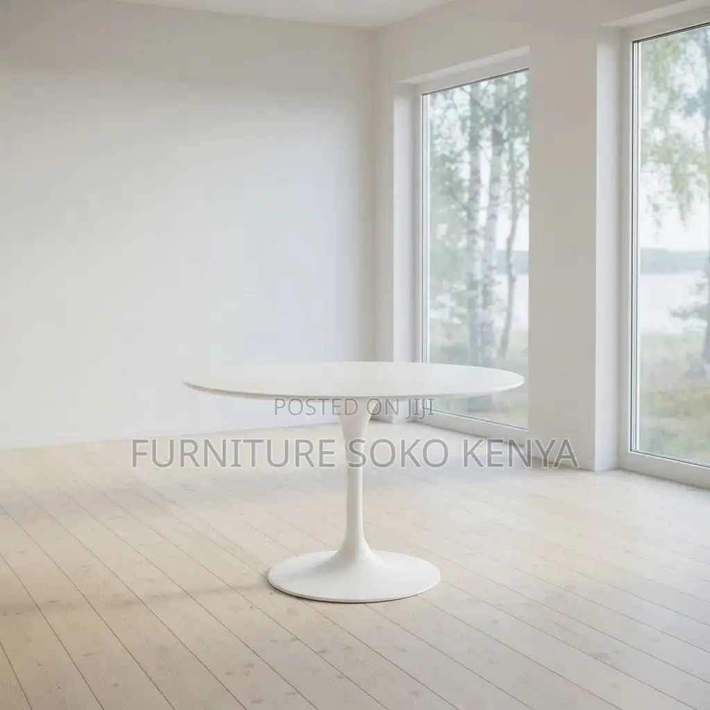 Coffee Table: White Marble Top Accent End Table
