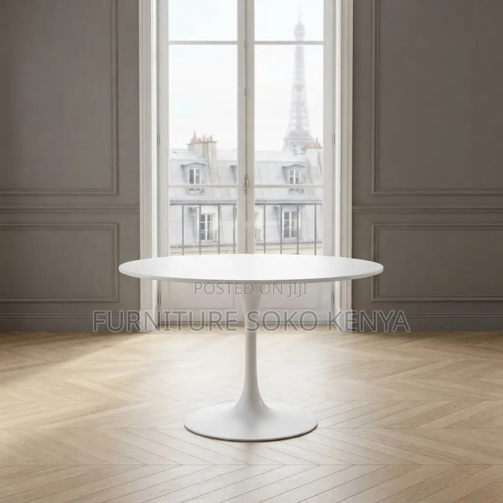 Coffee Table: White Marble Top Accent End Table