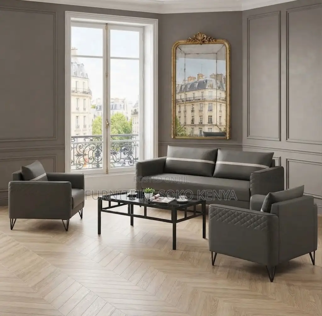 Sofas:5-Seater Modular Reception Office Sofa Loves Eats