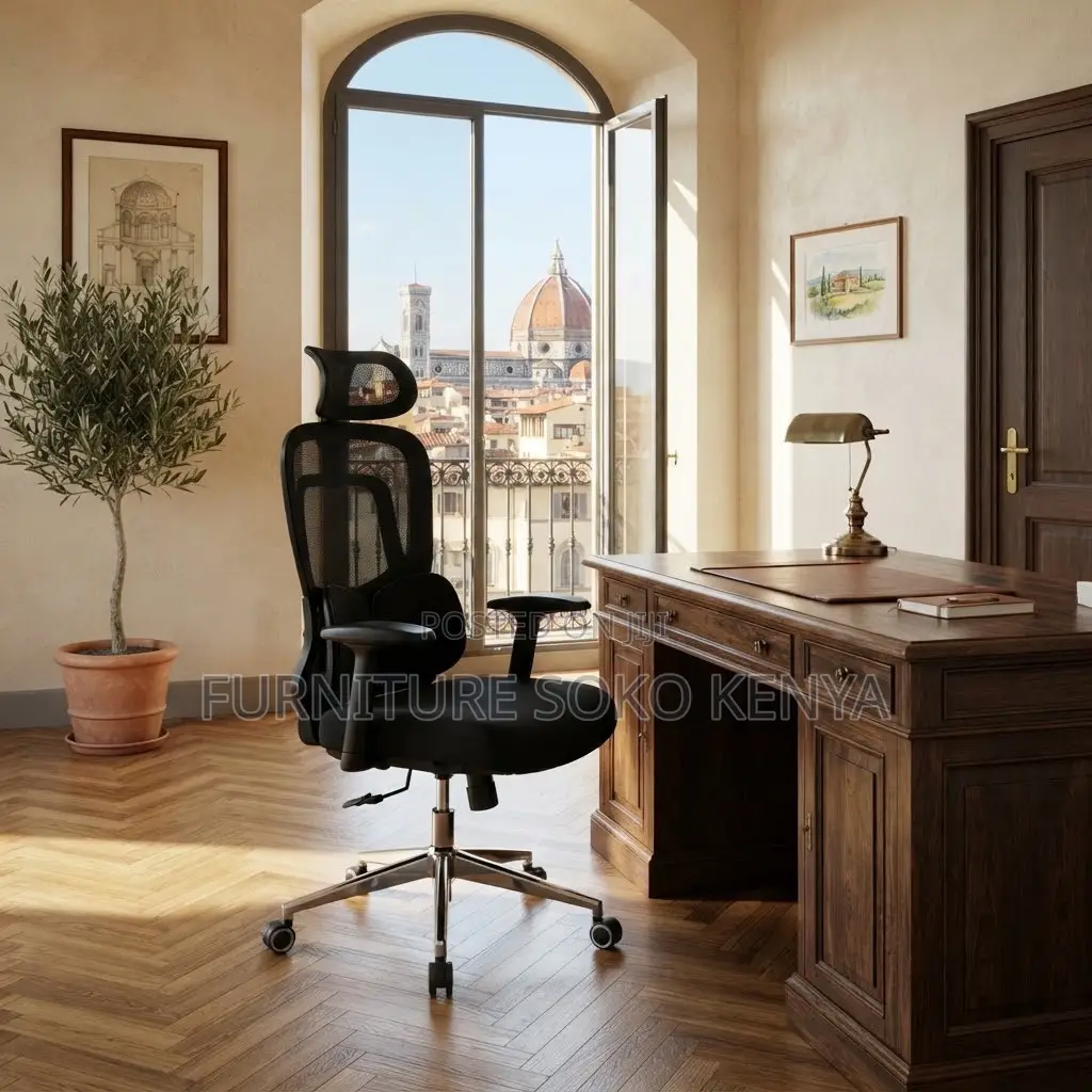 Office Chairs; Ergonomic Orthopedic High-Back Manager's Chair