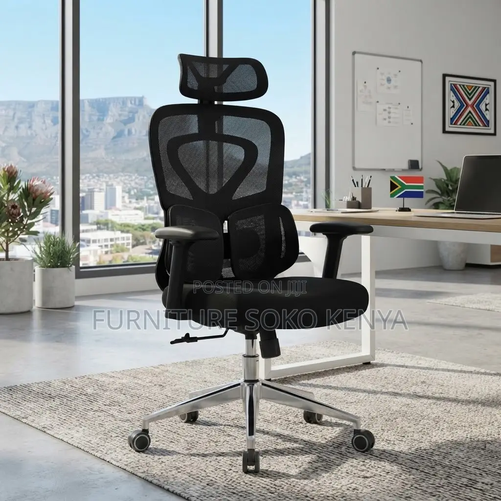Office Chairs; Ergonomic Orthopedic High-Back Manager's Chair