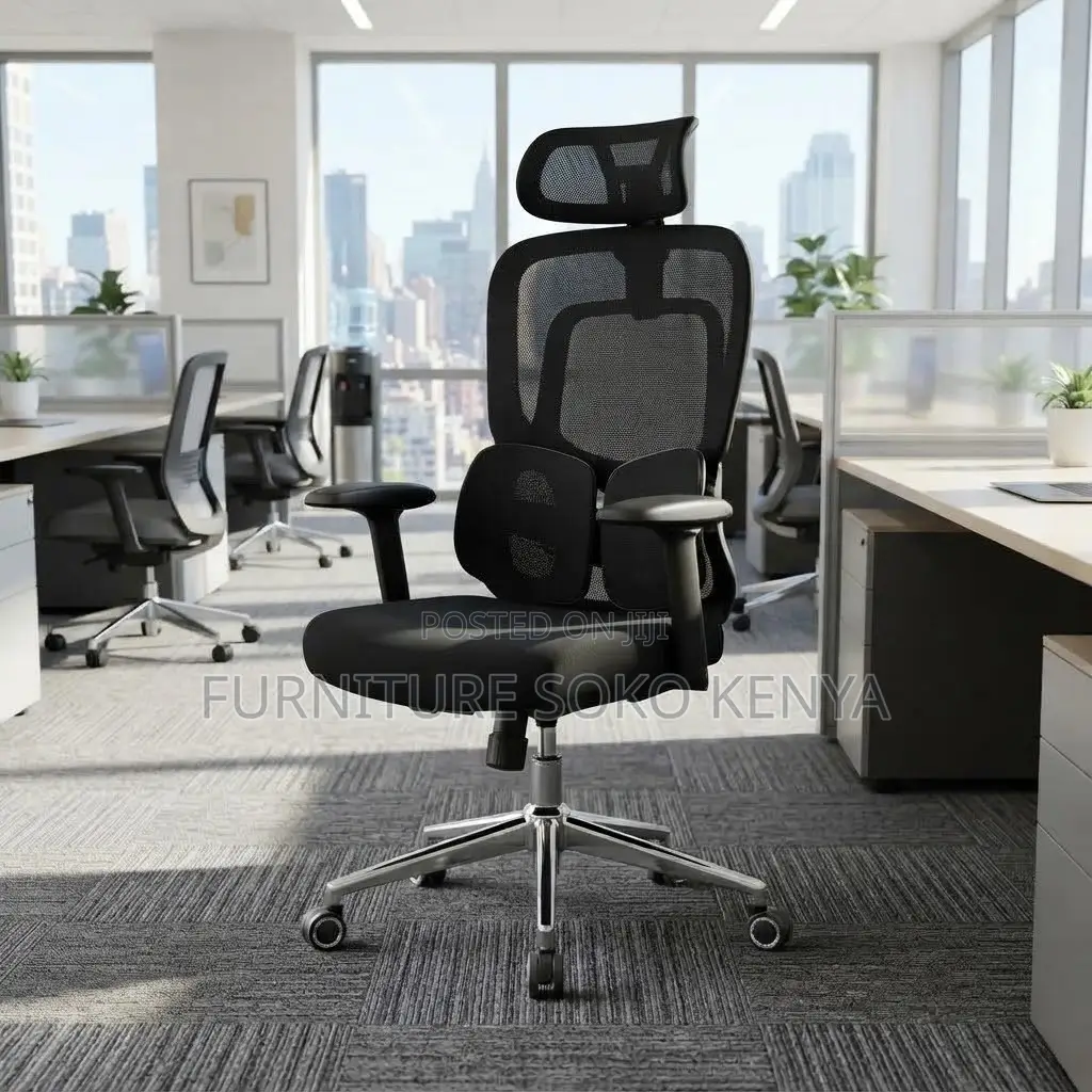 Office Chairs; Ergonomic Orthopedic High-Back Manager's Chair