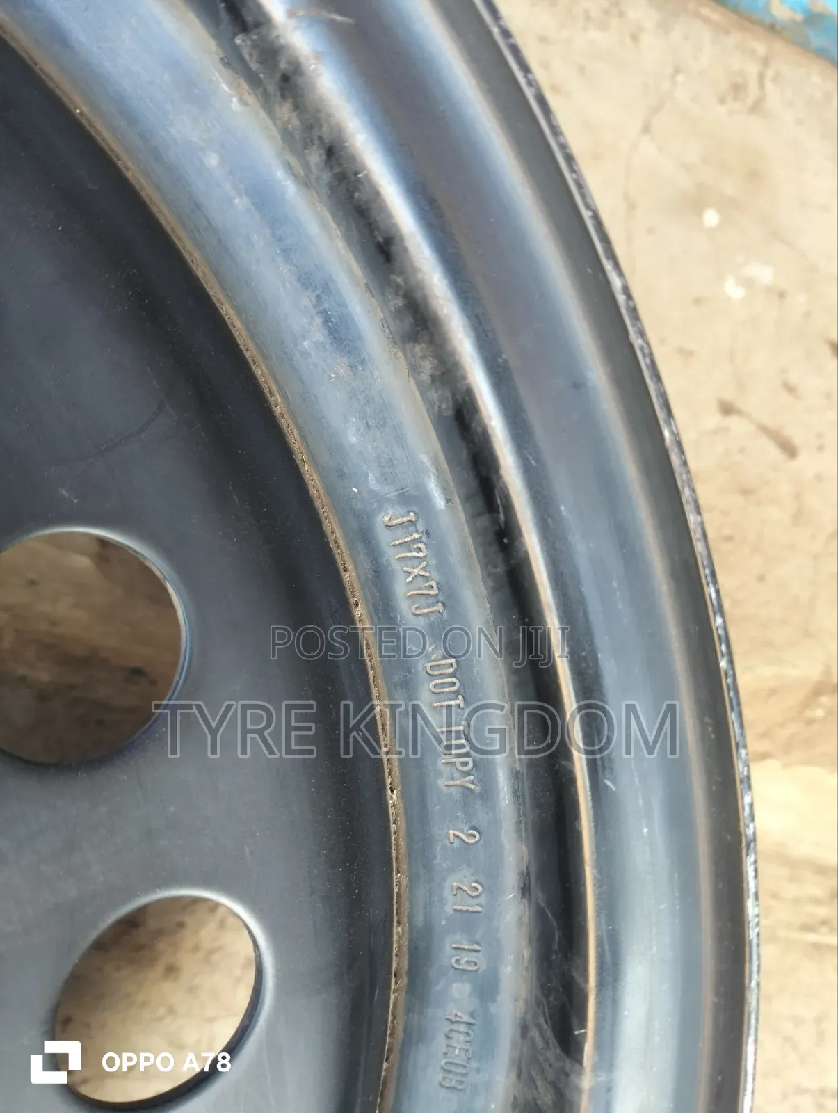 Steel Rims Size 17 5 Hole Available