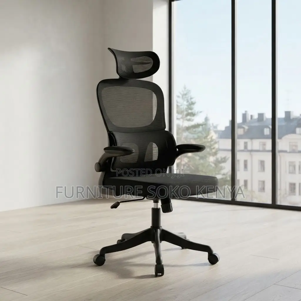 Office Chairs; High-Back Fabricated Orthopedic Office Seat