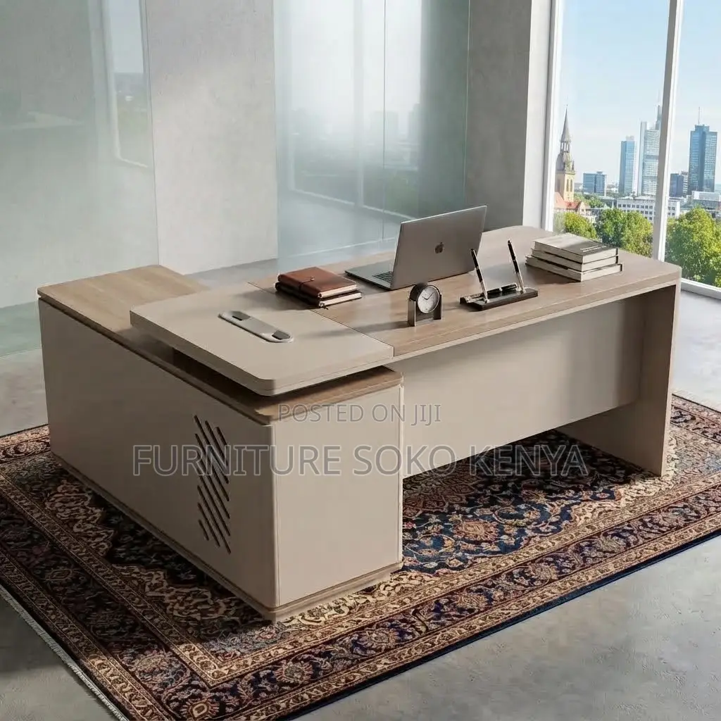 Office Desk; L-Shaped Desk Executive 160CM Manager Workstation Table