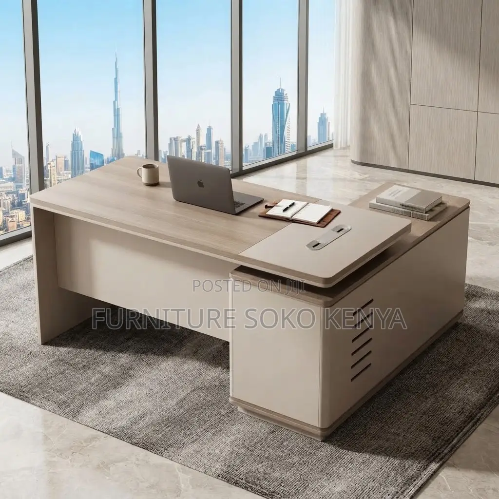 Office Desk; L-Shaped Desk Executive 160CM Manager Workstation Table