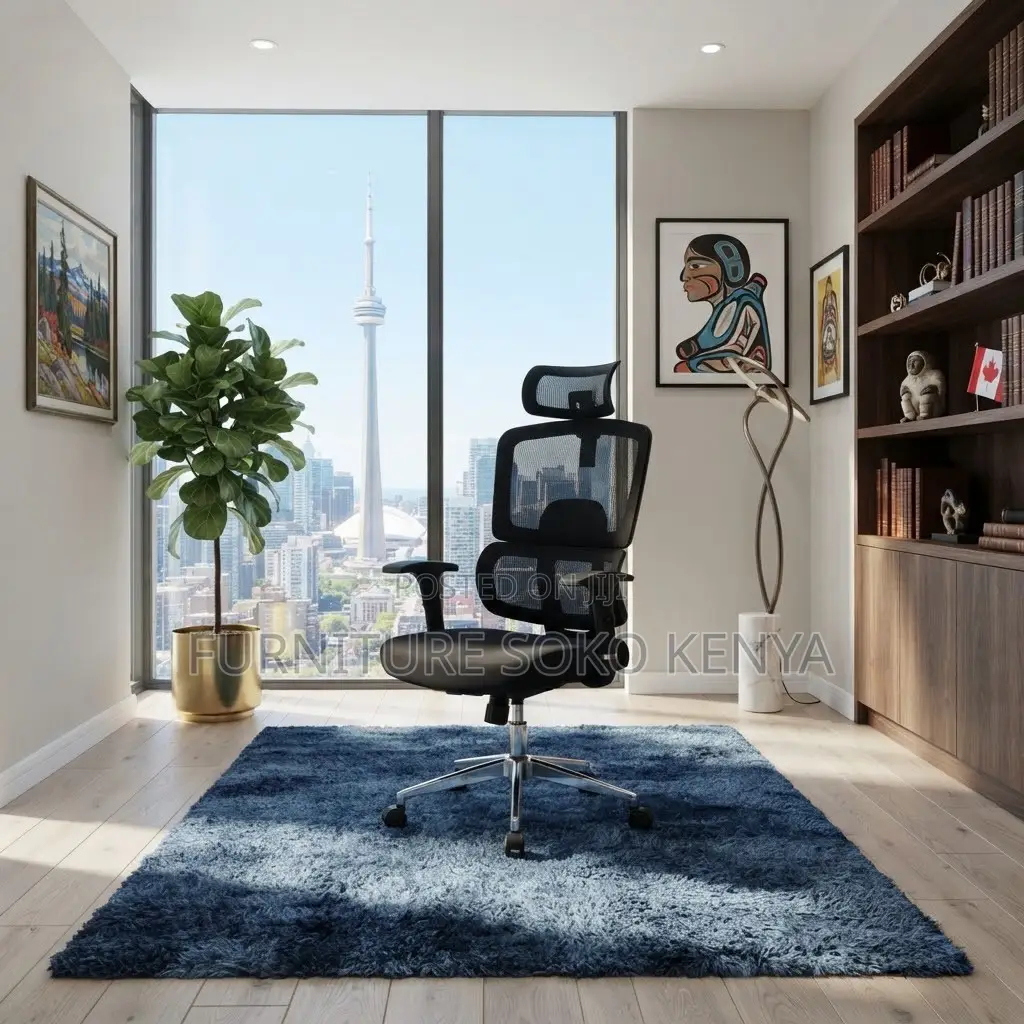 Office Chairs; Orthopedic High Back Boss Desk Seat.