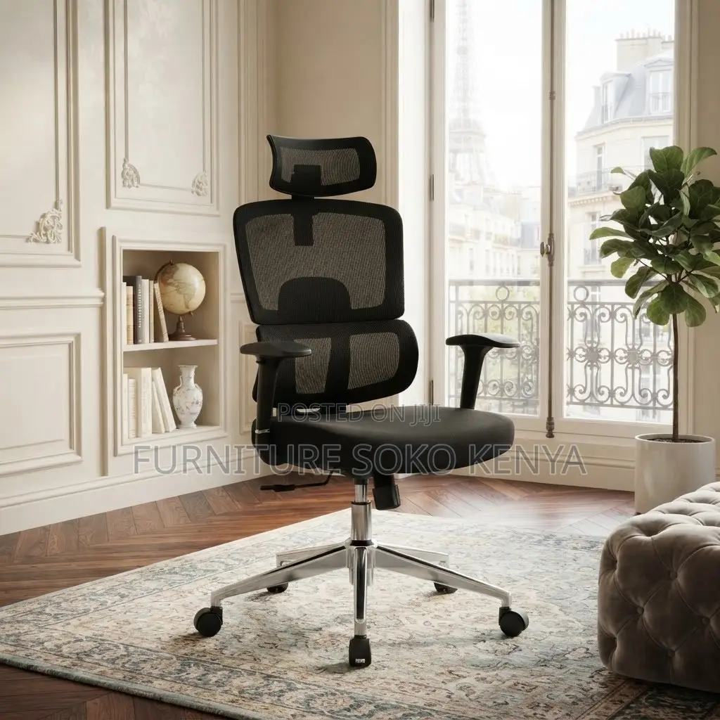 Office Chairs; Orthopedic High Back Boss Desk Seat.