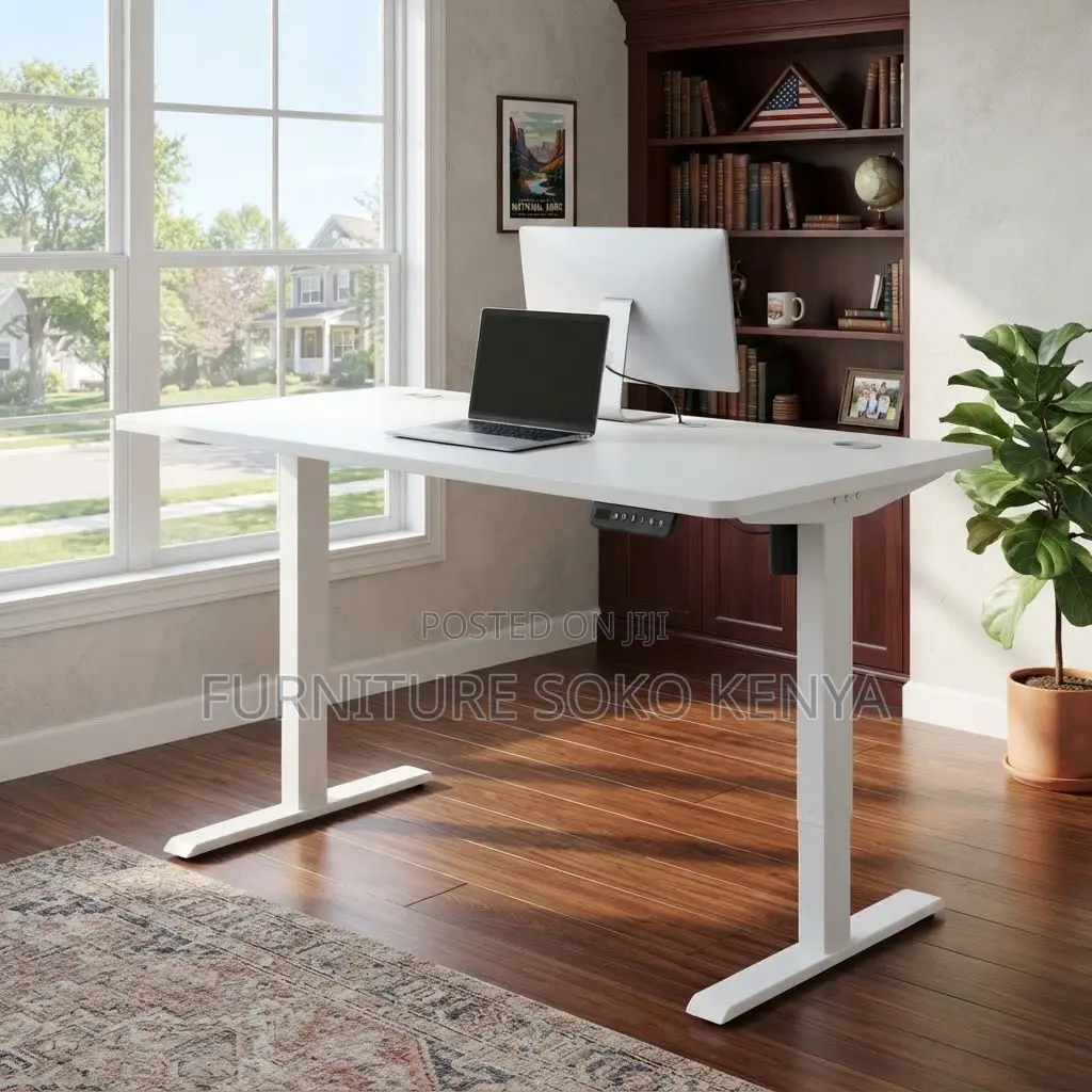 Office Desk; Electric Motorized Standing Office Desk-1400mm