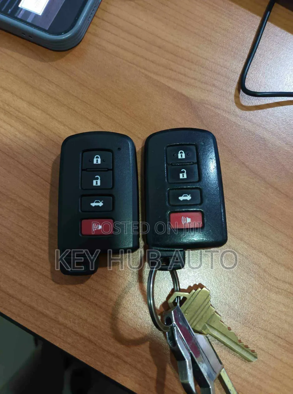 Toyota Camry Keyless Duplication