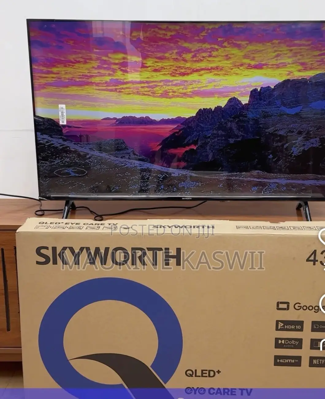 Skyworth 43”google Qled Smart TV