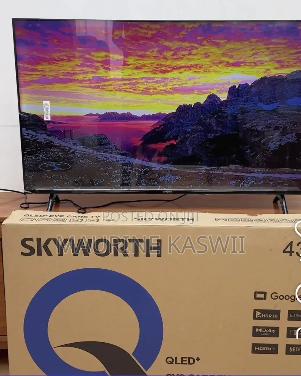 Skyworth 43”google Qled Smart TV