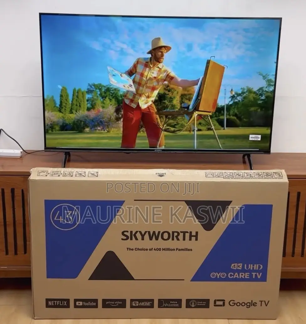 SKYWORTH GOOGLE 43” 4K (2026) Model