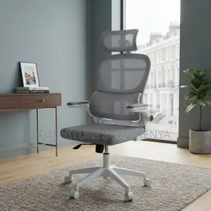Office Chairs; White Ergonomic Orthopedic Mesh Office Chair