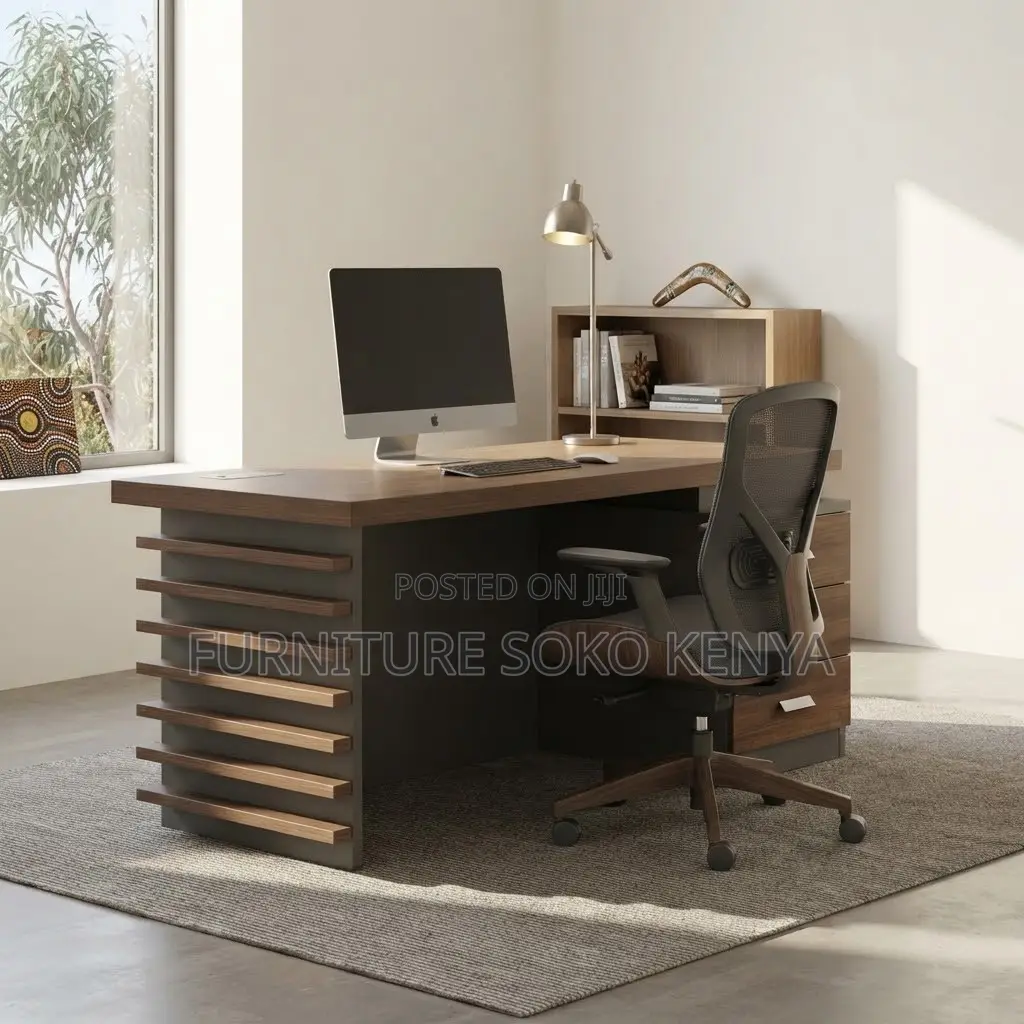 Office Desks : 140Cm Professional Computer Work Desk