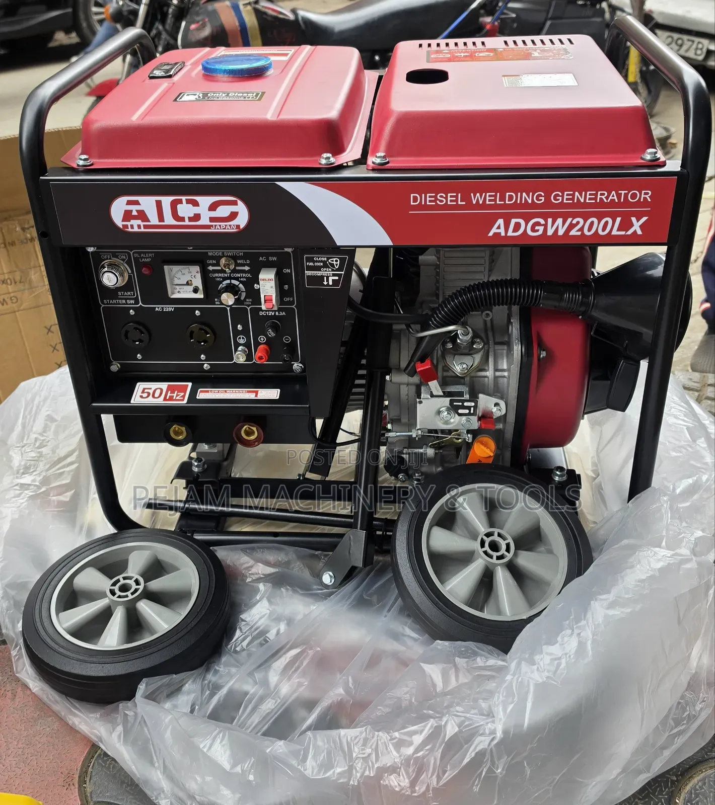 Aico Japan ADGW200LX Diesel Welding Generator 8kVA/200a Arc-Welding