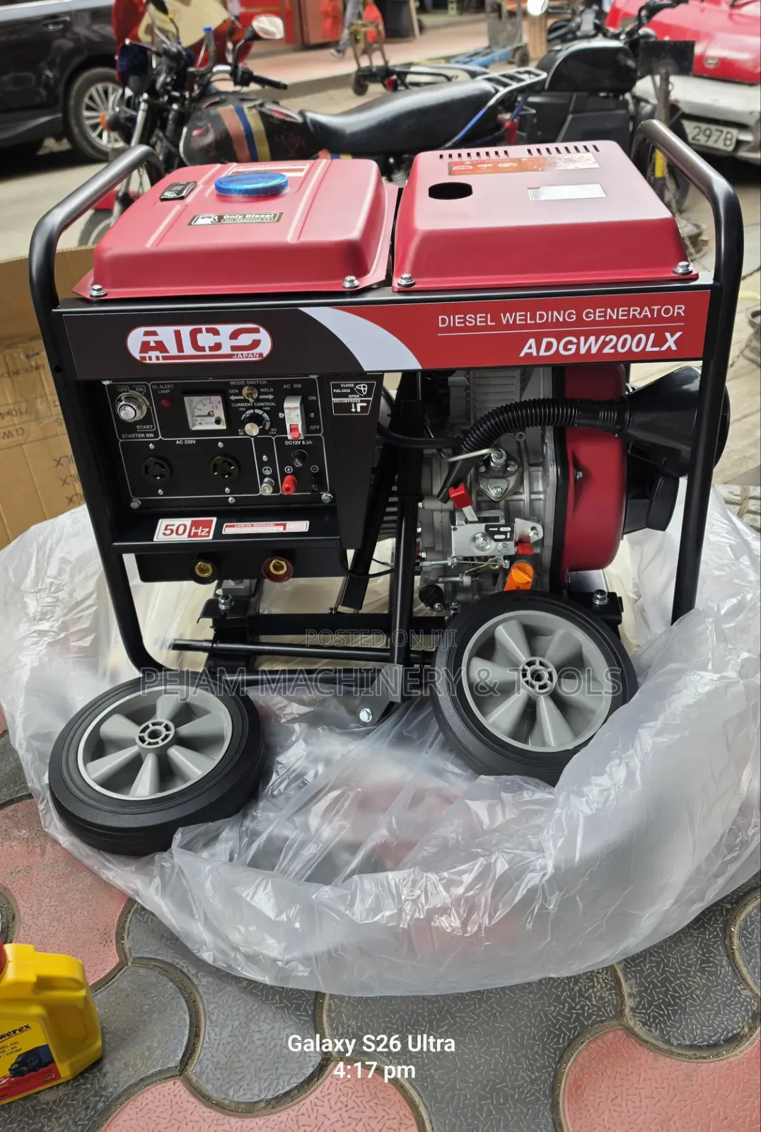 Aico Japan ADGW200LX Diesel Welding Generator 8kVA/200a Arc-Welding