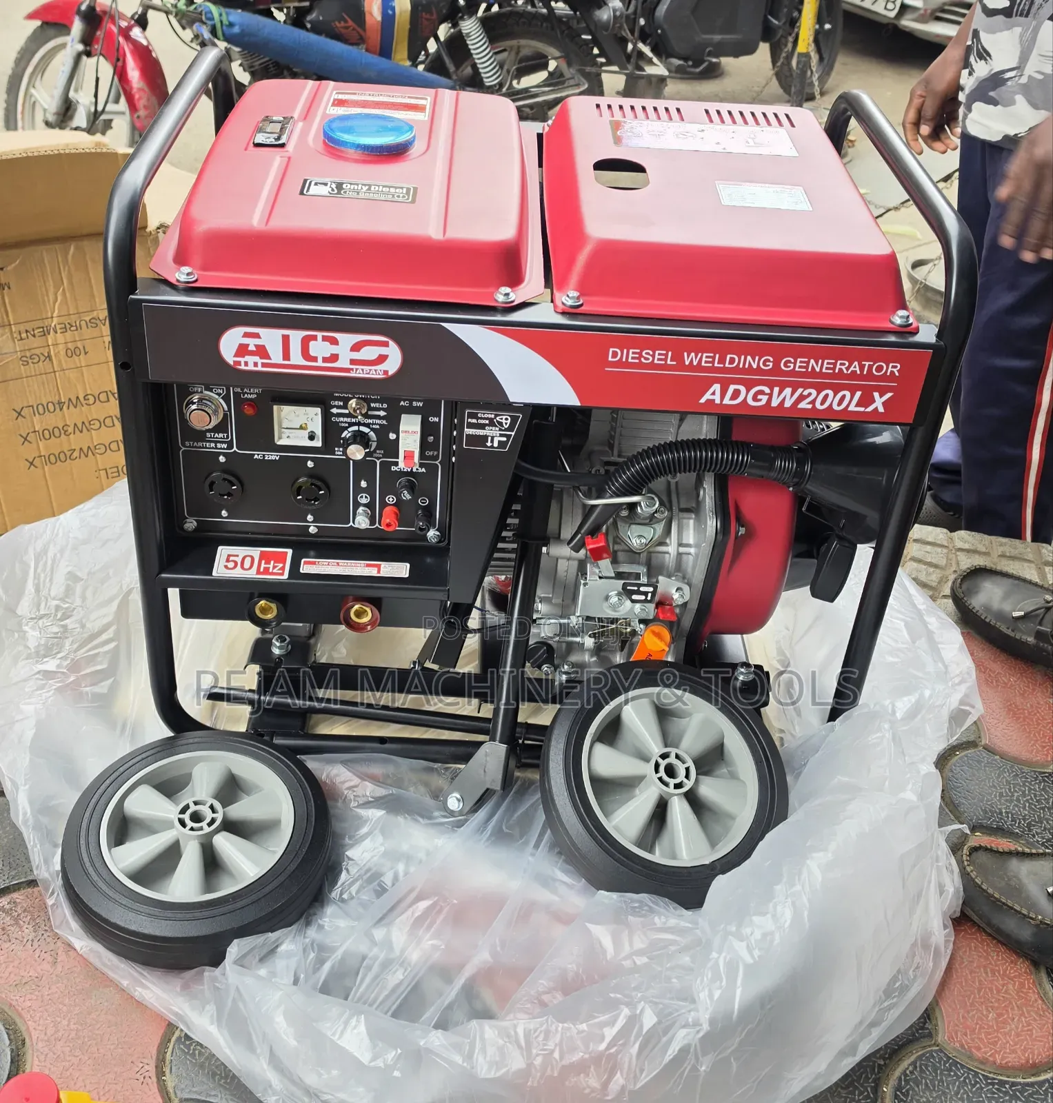 Aico Japan ADGW200LX Diesel Welding Generator 8kVA/200a Arc-Welding