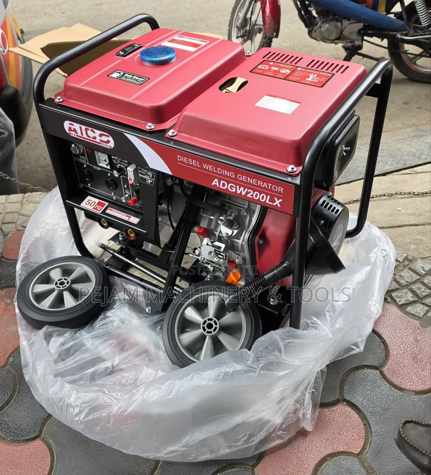 Aico Japan ADGW200LX Diesel Welding Generator 8kVA/200a Arc-Welding