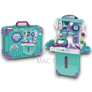 Kids Medical Doctor Set With Trolley Suitcase Case