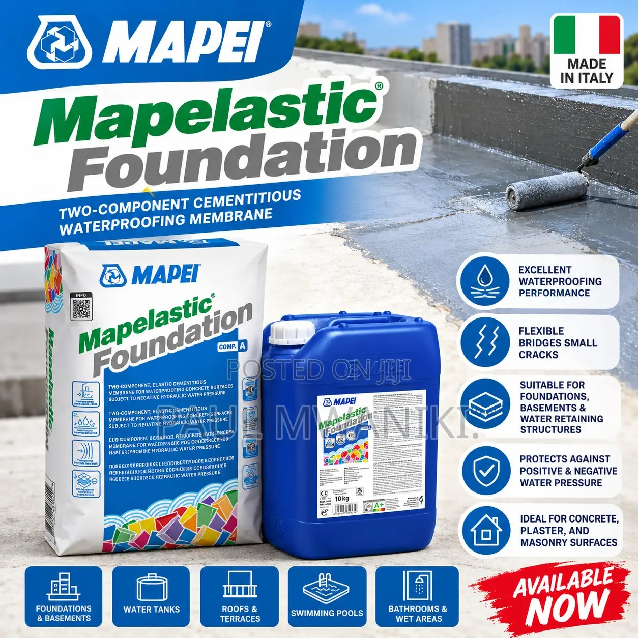 Mapei - Mapelastic Foundation