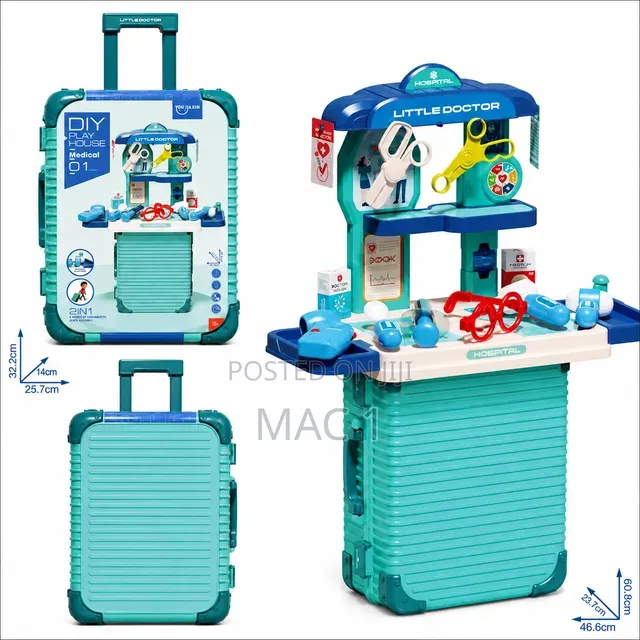 Portable Little Doctor Play House Toy Set for Kids