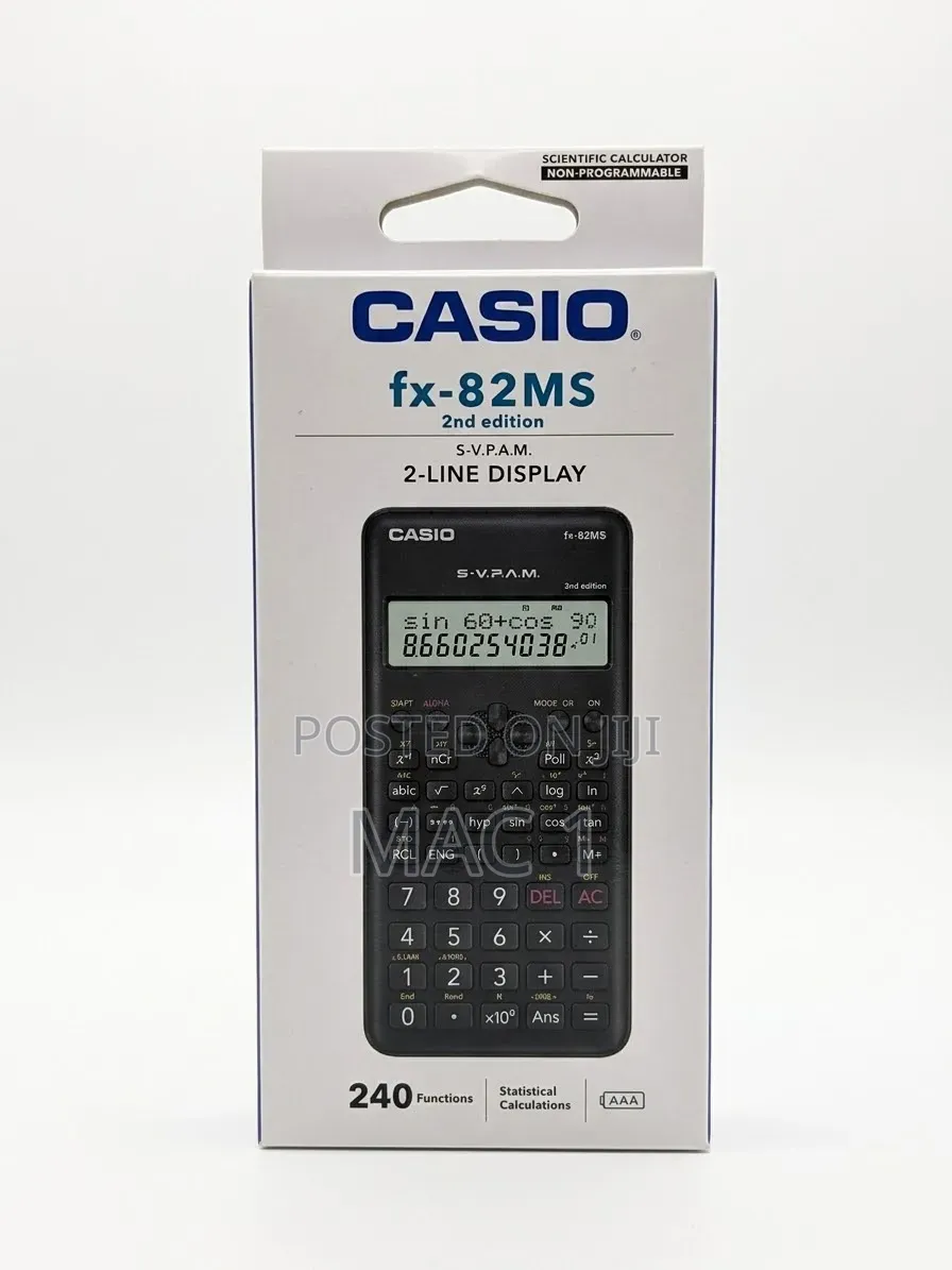 FX-82MS 2nd Edition Calculator for Secondary School and University