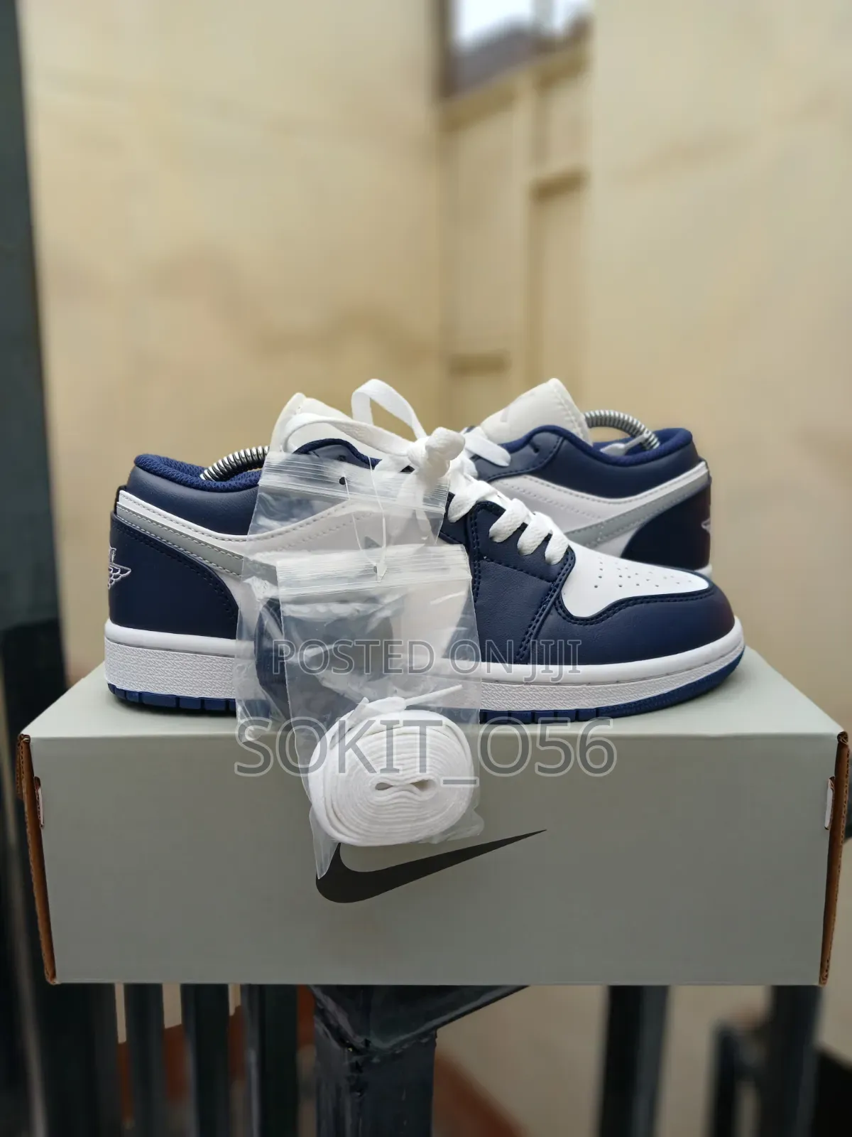The Nike Air Jordan 1 Low Blue Wave