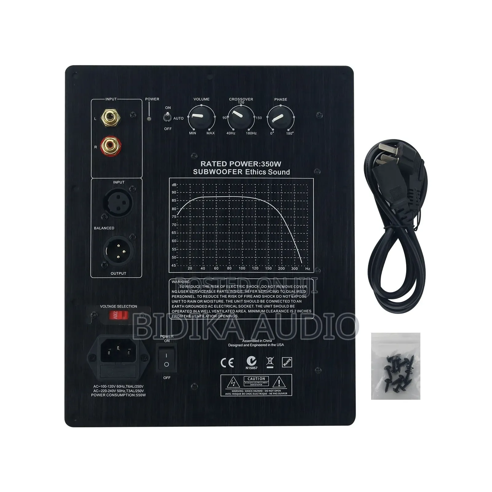 Ethics Sound 350W Subwoofer Amplifier Board Plate