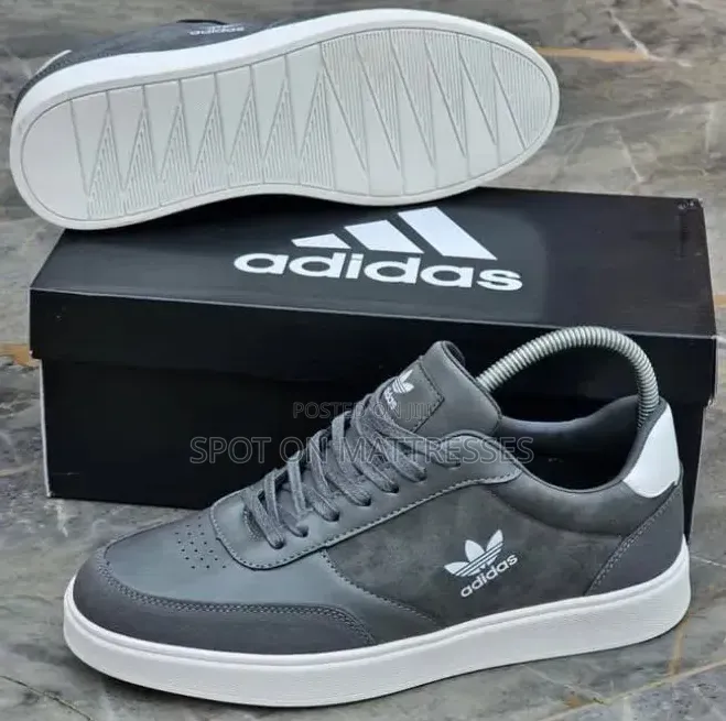Adidas Casual Shoes for Men. Black/White and Gray. We Deliver!