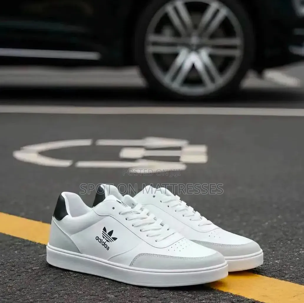 Adidas Casual Shoes for Men. Black/White and Gray. We Deliver!