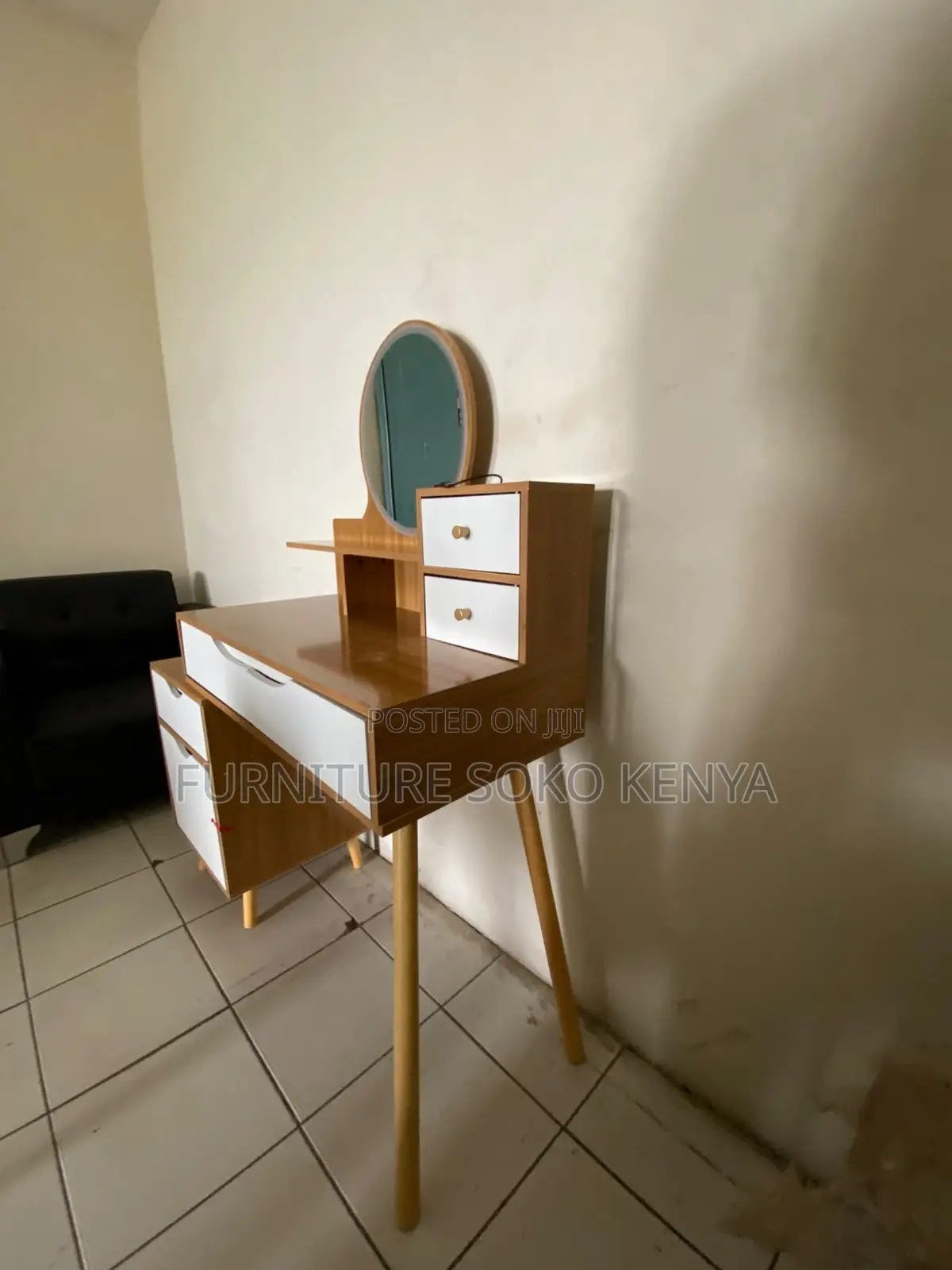 Dressing Table; Premium Vanity Dressing Table With Mirror for Bedroom