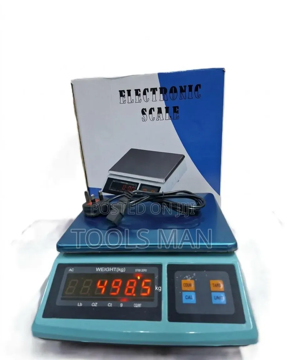 Digital Weighing Scale Commercial Electronic Counter Bench 40kg.